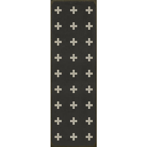 Luxury Designer Spicher & Company Pattern 24 Ionia Vinyl Floorcloth