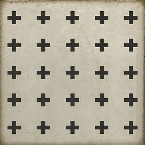 Luxury Designer Spicher & Company Pattern 24 Ithaca Vinyl Floorcloth