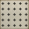Luxury Designer Spicher & Company Pattern 24 Ithaca Vinyl Floorcloth