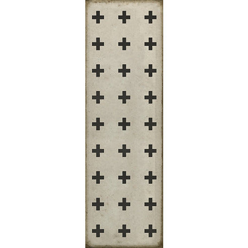 Luxury Designer Spicher & Company Pattern 24 Ithaca Vinyl Floorcloth