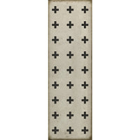 Luxury Designer Spicher & Company Pattern 24 Ithaca Vinyl Floorcloth