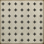 Luxury Designer Spicher & Company Pattern 24 Ithaca Vinyl Floorcloth