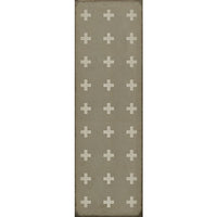 Spicher & Company Pattern 24 Kalamos Vinyl Floorcloth - USA-Made Rug | BSEID