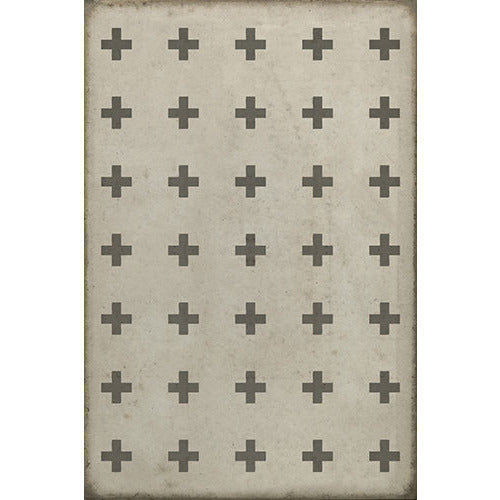 Luxury Designer Spicher & Company Pattern 24 Kyros Vinyl Floorcloth