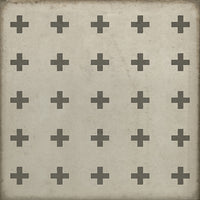 Luxury Designer Spicher & Company Pattern 24 Kyros Vinyl Floorcloth