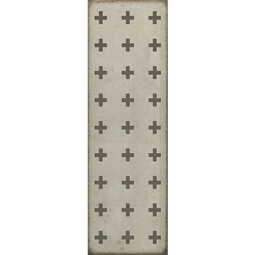 Luxury Designer Spicher & Company Pattern 24 Kyros Vinyl Floorcloth