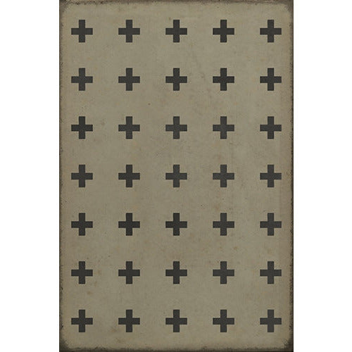 Luxury Designer Spicher & Company Pattern 24 Milos Vinyl Floorcloth