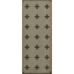 Luxury Designer Spicher & Company Pattern 24 Milos Vinyl Floorcloth