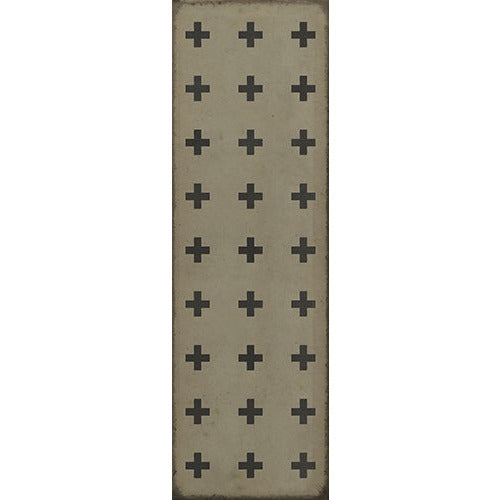 Luxury Designer Spicher & Company Pattern 24 Milos Vinyl Floorcloth
