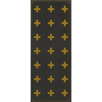Luxury Designer Spicher & Company Pattern 24 Samos Vinyl Floorcloth