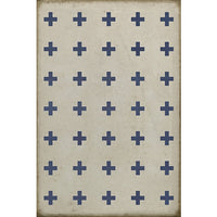 Luxury Designer Spicher & Company Pattern 24 Skyros Vinyl Floorcloth