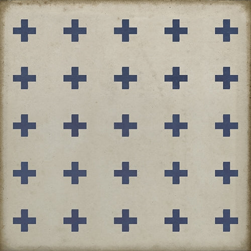 Luxury Designer Spicher & Company Pattern 24 Skyros Vinyl Floorcloth