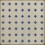Luxury Designer Spicher & Company Pattern 24 Skyros Vinyl Floorcloth