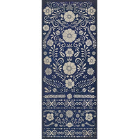 Spicher & Company Pattern 36 Dickinson Vinyl Floorcloth - USA-Made Rug | BSEID
