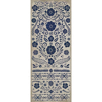 Spicher & Company Pattern 36 Liddell Vinyl Floorcloth - USA-Made Rug | BSEID