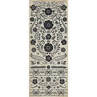 Spicher & Company Pattern 36 Lovecraft Vinyl Floorcloth - USA-Made Rug | BSEID