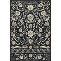 Spicher & Company Pattern 36 Saboteur Vinyl Floorcloth - USA-Made Rug | BSEID
