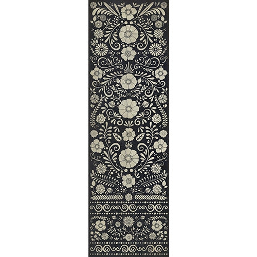 Spicher & Company Pattern 36 Saboteur Vinyl Floorcloth - USA-Made Rug | BSEID