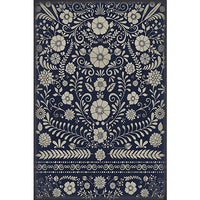 Luxury Designer Spicher & Company Pattern 36 Parker Vinyl Floorcloth