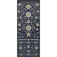 Luxury Designer Spicher & Company Pattern 36 Parker Vinyl Floorcloth