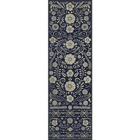 Luxury Designer Spicher & Company Pattern 36 Parker Vinyl Floorcloth