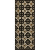 Spicher & Company Pattern 32 Daffodils Vinyl Floorcloth - USA-Made Rug | BSEID