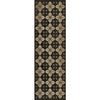 Spicher & Company Pattern 32 Daffodils Vinyl Floorcloth - USA-Made Rug | BSEID