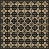 Spicher & Company Pattern 32 Daffodils Vinyl Floorcloth - USA-Made Rug | BSEID