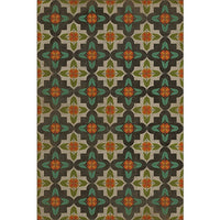 Pattern 33 Anna's Garden Vinyl Floorcloth
