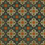 Pattern 33 Anna's Garden Vinyl Floorcloth