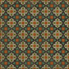 Pattern 33 Anna's Garden Vinyl Floorcloth