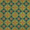 Spicher & Company Pattern 33 Ballyhoo Vinyl Floorcloth - USA-Made Rug | BSEID