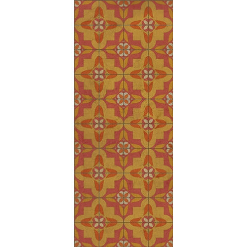 Designer Spicher & Company Pattern 33 Lollygagger Vinyl Floorcloth | BSEID