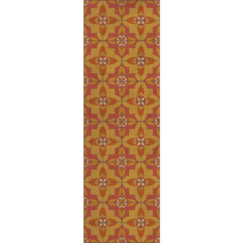Designer Spicher & Company Pattern 33 Lollygagger Vinyl Floorcloth | BSEID