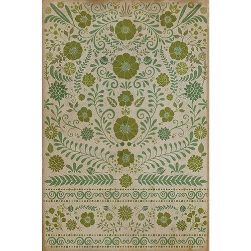 Spicher & Company Pattern 36 A Little Hope Vinyl Floorcloth | BSEID