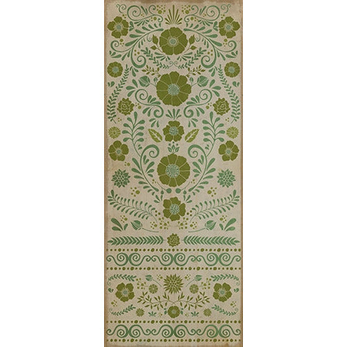Spicher & Company Pattern 36 A Little Hope Vinyl Floorcloth | BSEID