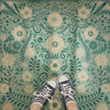 Spicher & Company Pattern 36 Breathe Vinyl Floorcloth - USA-Made Rug | BSEID