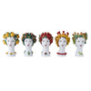 ceramic head vase lemons