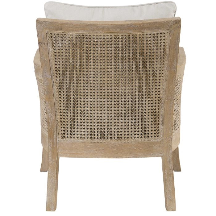 Armchair - Encore - Bleached Hardwood - Caning