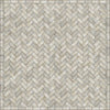 vinyl floorcloth gray wash neutral herringbone