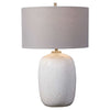 ivory-cream table lamp