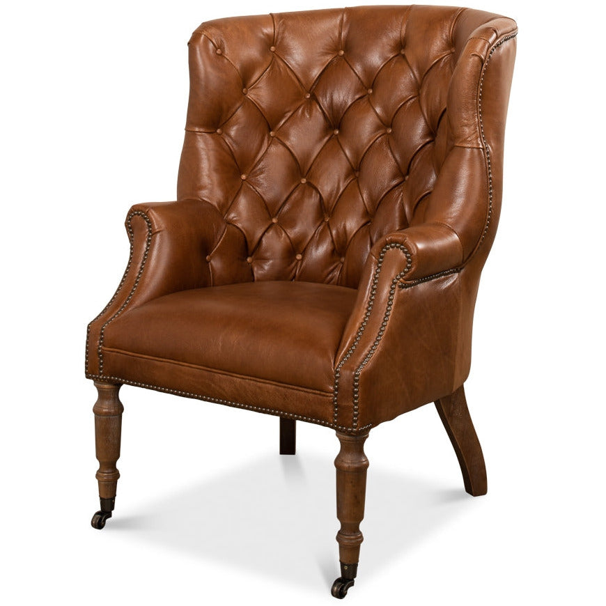 Welsh Leather Chair
