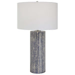 cobalt blue ivory table lamp