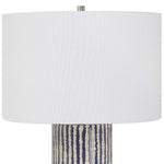 cobalt blue ivory table lamp