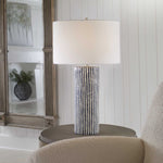 cobalt blue ivory table lamp