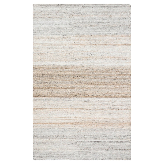 stripe indoor/outdoor rug ivory tan gray 8x10