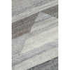 indoor/outdoor area rug gray tan beige triangle stripe