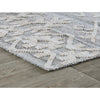 indoor/outdoor area rug gray tan beige tribal 8x10