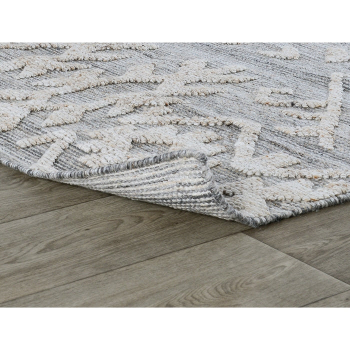 indoor/outdoor area rug gray tan beige tribal 8x10