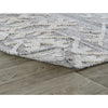 indoor/outdoor area rug gray tan beige tribal 9x12
